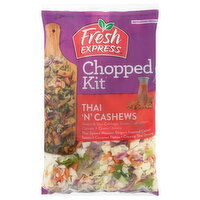 Fresh Express Chopped Kit Salad, Thai N' Cashews, 11.7 Ounce