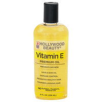 Hollywood Beauty Premium Oil, Vitamin E, 8 Fluid ounce