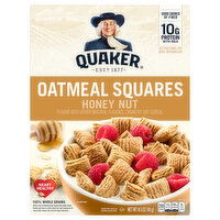 Quaker Oatmeal Squares, Honey Nut, 14.5 Ounce