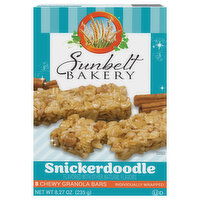 Sunbelt Bakery Granola Bars, Chewy, Snickerdoodle, 8 Each