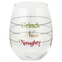 Kane Home Glass, Grinch/Nice/Naughty, 1 Each