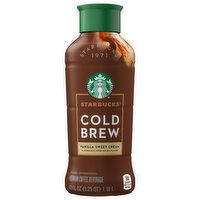 Starbucks Coffee Beverage, Premium, Vanilla Sweet Cream, Cold Brew, 40 Fluid ounce