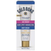 Gold Bond Age Renew Body Cream, Dark Spot Minimizing, 2 Ounce