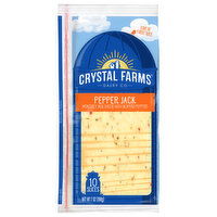 Crystal Farms Cheese, Pepper Jack, 10 Each