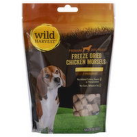 Wild Harvest Dog Treats, Premium, Freeze Dried Chicken Morsels, 2.3 Ounce