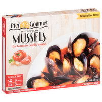 Pier 33 Gourmet Mussels in Tomato Garlic Sauce, 1 Pound