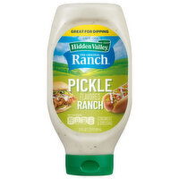 Hidden Valley The Original Ranch Pickle Ranch Flavored Condiment & Dressing, 20 Fluid ounce