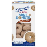 Entenmann's Pop'ettes Donuts, Cinnamon, Mini, 11 Ounce