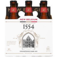 New Belgium Beer, Enlightened Dark Ale, 6 Each