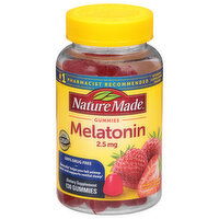 Nature Made Melatonin, 2.5 mg, Gummies, Dreamy Strawberry, 130 Each