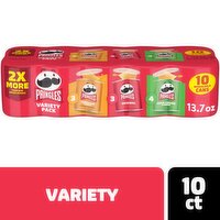 Pringles Potato Crisps Chips, Variety Pack, Grab N' Go Snack Pack, 13.7 Ounce