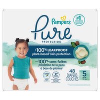 Pampers Pure Protection Pampers Pure Protection Diapers, Size 5, 48 Count, 48 Each