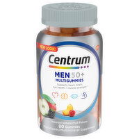 Centrum Multivitamin/Multimineral Supplement, Men 50+, Fruit, Gummies, 80 Each