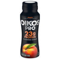Oikos Pro Cultured Peach Dairy Drink, 7 Fluid ounce