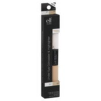 e.l.f. Under Eye Concealer & Highlighter, Glow, Light 81502, 1 Each