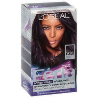 Feria Permanent Haircolour Gel, Deepest Violet V28, 1 Each