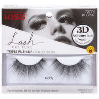 Kiss Lash Couture Lash, Triple Push-Up Collection, 3D Volume, 1 Each