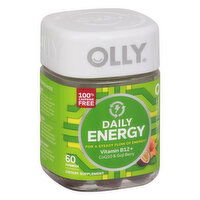 Olly Daily Energy, Gummies, Tropical Passion, 60 Each