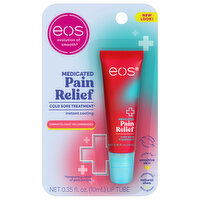 EOS Cold Sore Treatment, Medicated, 0.35 Fluid ounce