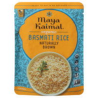 Maya Kaimal Basmati Rice, Organic, Naturally Brown, 8.5 Ounce