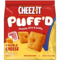 Cheez-It Puff'd Cheesy Baked Snacks, Double Cheese, 5.75 Ounce