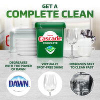 Cascade Cascade Complete Dishwasher Pods Detergent, Fresh, 78 Count, 78 Each