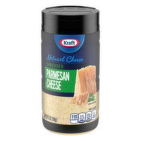 Kraft Cheese, Natural, Parmesan Cheese, Shredded, 7 Ounce