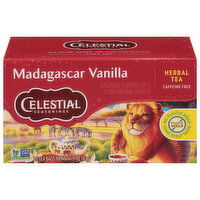 Celestial Seasonings Herbal Tea, Caffeine Free, Madagascar Vanilla, Tea Bags, 20 Each