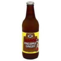 D&G Soda, Jamaican, Pineapple Ginger, 12 Ounce