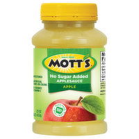 Mott's Applesauce, Apple, No Sugar Added, 23 Ounce