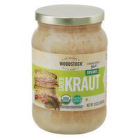 Woodstock Sauerkraut, Organic, 16 Ounce