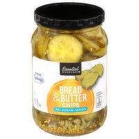 Essential Everyday Bread & Butter, Chips, 16 Ounce