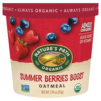 Nature's Path Organic Oatmeal, Summer Berries Boost, 1.94 Ounce