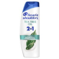 Head & Shoulders Head & Shoulders 2 in 1 Dandruff Shampoo and Conditioner, Tea Tree Oil, 12.5 oz, 12.5 Fluid ounce