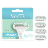 Venus Venus Smooth Sensitive Women's Razor Blade Refills, 4 Count, 4 Each