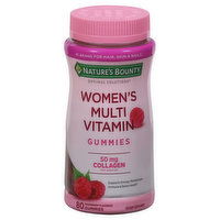 Nature's Bounty Multi Vitamin, Women's, 50 mg, Gummies, Raspberry Flavored, 80 Each