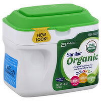 Similac Organic Infant Formula, with Iron, Milk-Based Powder, Birth-12 Months, 1.45 Pound