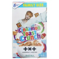 Cinnamon Toast Crunch Cereal, TXT, Family Size, 18.8 Ounce