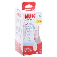 NUK Smooth Flow Bottles, Anti-Colic, 5 Ounce, 0+ Months, 1 Each