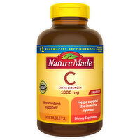 Nature Made Vitamin C, Extra Strength,1000 mg, Tablets, Value Size, 300 Each