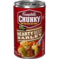 Campbell's® Chunky® Hearty Beef and Barley Soup, 18.8 Ounce