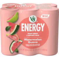 V8® +Energy® Watermelon Guava Juice Energy Drink, 48 Fluid ounce
