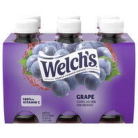 Welch's Flavored Juice Drink, Grape, 6 Each