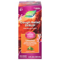 Nature's Way Cough Relief Syrup, Umcka, Non-Drowsy, Ages 6+, 4 Fluid ounce