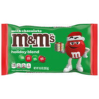 M&M'S M&M'S Milk Chocolate Christmas Candy, 10 Oz Bag, 10 Ounce