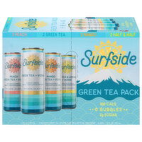 Surfside Green Tea Pack Vodka, 8 Each
