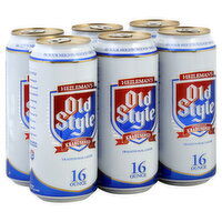 Old Style Beer, Traditional Lager, 6 Each