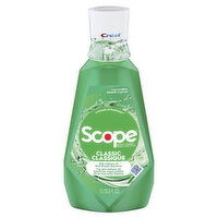 Crest Scope Scope Classic Mouthwash Original Mint, 1L (Green), 33.8 Fluid ounce