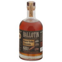 Ballotin Chocolate Whiskey, Peanut Butter Chocolate, 750 Millilitre