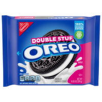 OREO Double Stuf Chocolate Sandwich Cookies, 14.03 Ounce